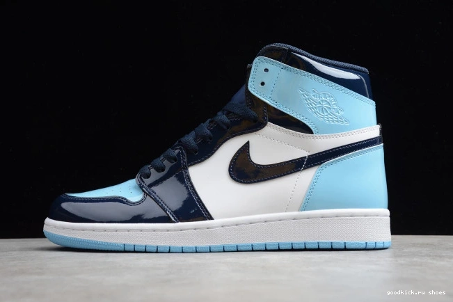 UNC Retro CD0461-401 Patent Jordan Air High OG 1 0718